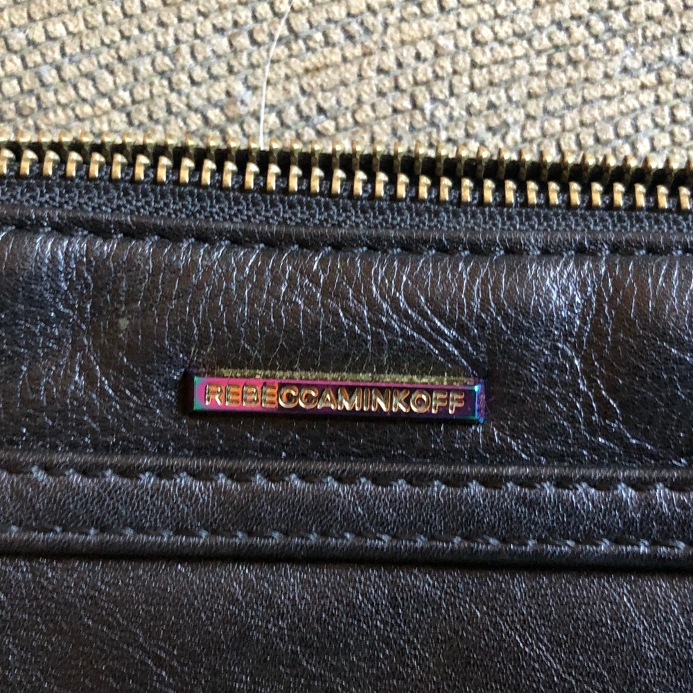 Rebecca Minkoff Mini MAC Oil Slick Iridescent Crossbody Shoulder Bag Purse - Picture 6 of 16